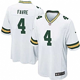 Nike Men & Women & Youth Packers #4 Brett Favre White Team Color Game Jersey,baseball caps,new era cap wholesale,wholesale hats